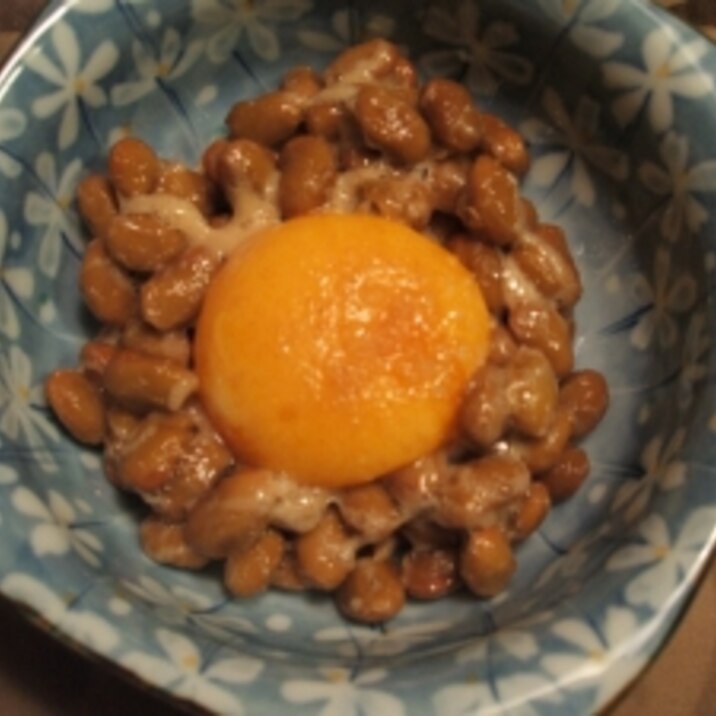 卵黄納豆